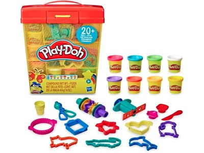 Super maletín para el desarrollo de formas y colores. Play Doh.